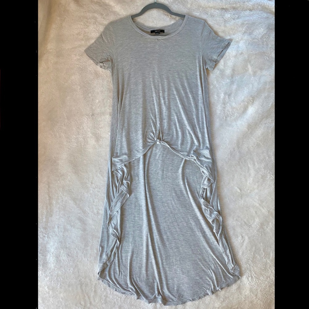 Forever 21 Hi Low T-Shirt Grey
